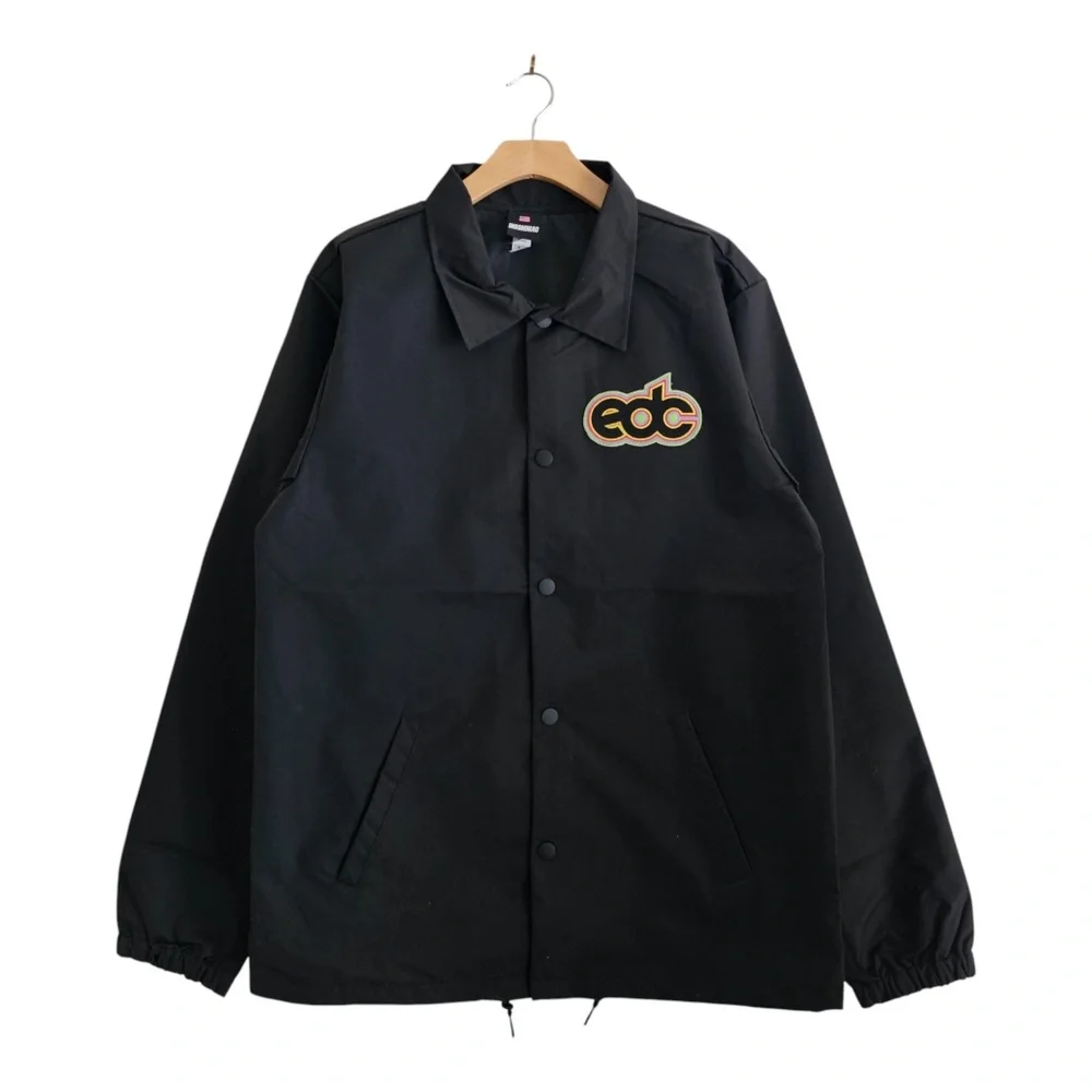 Insomnia x EDC Oversized Shirt Jacket – Black – Size Large – NWOT $210